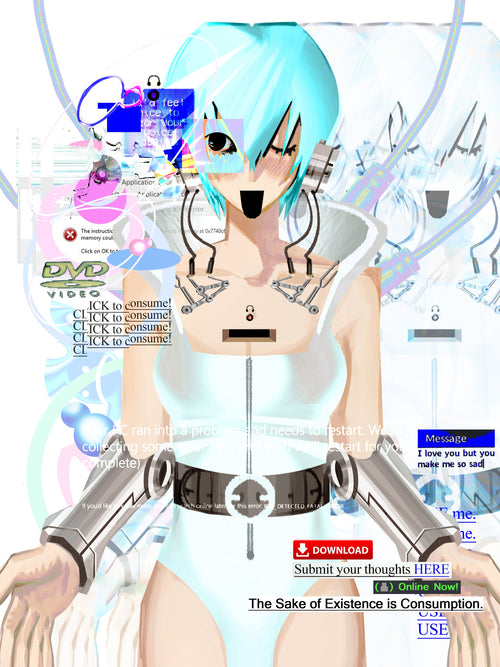 BLYTH3 GLITCH Print