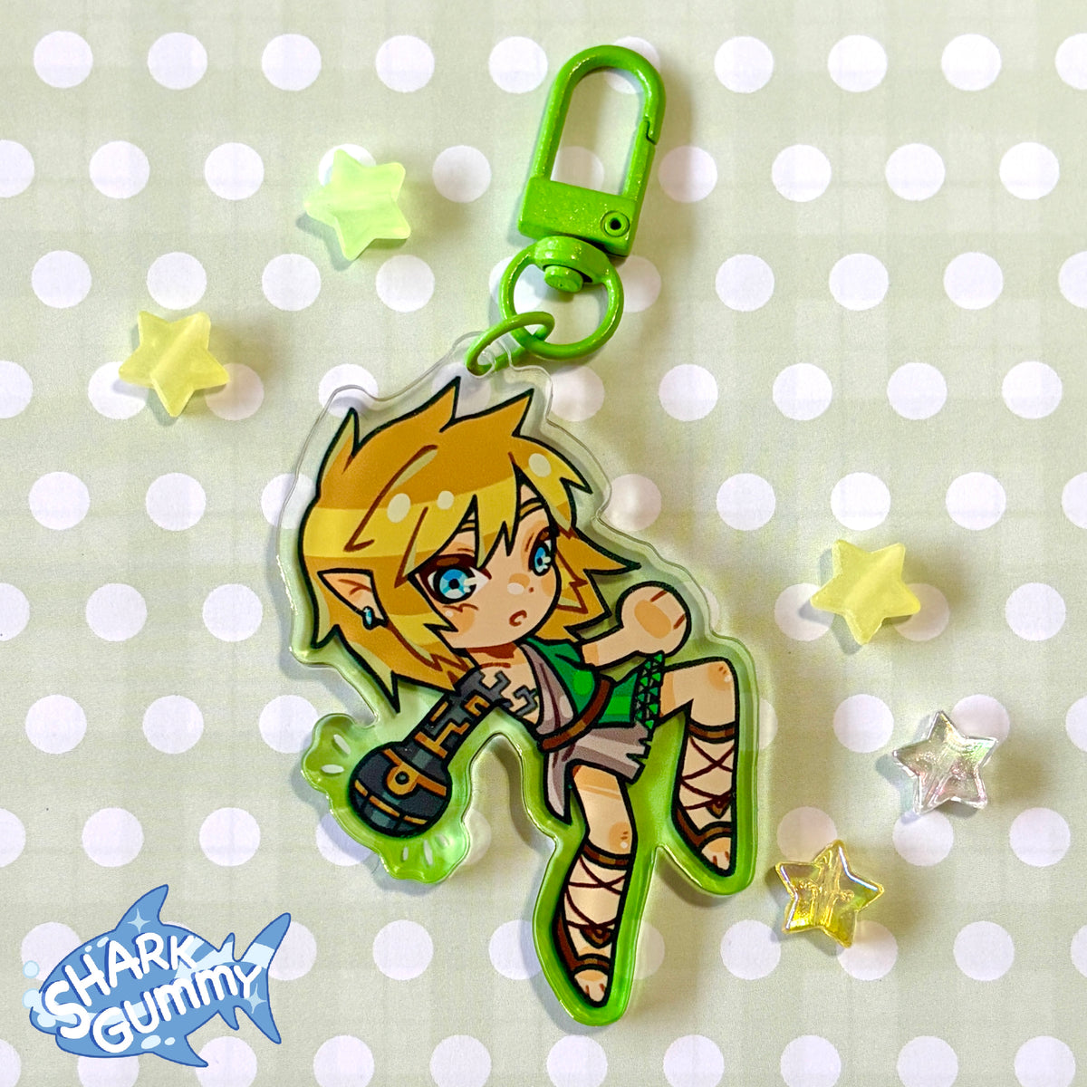 THE LEGEND OF ZELDA LINK KEYCHAINS