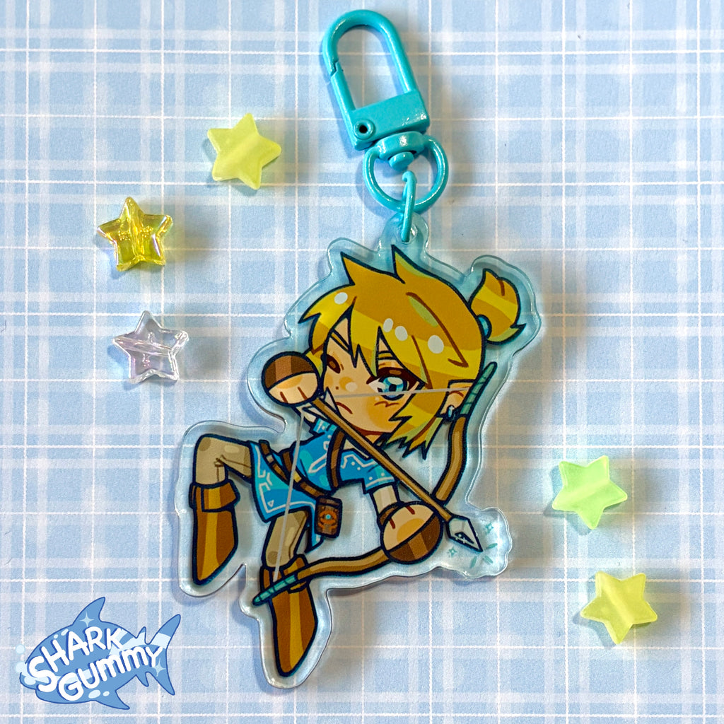 THE LEGEND OF ZELDA LINK KEYCHAINS