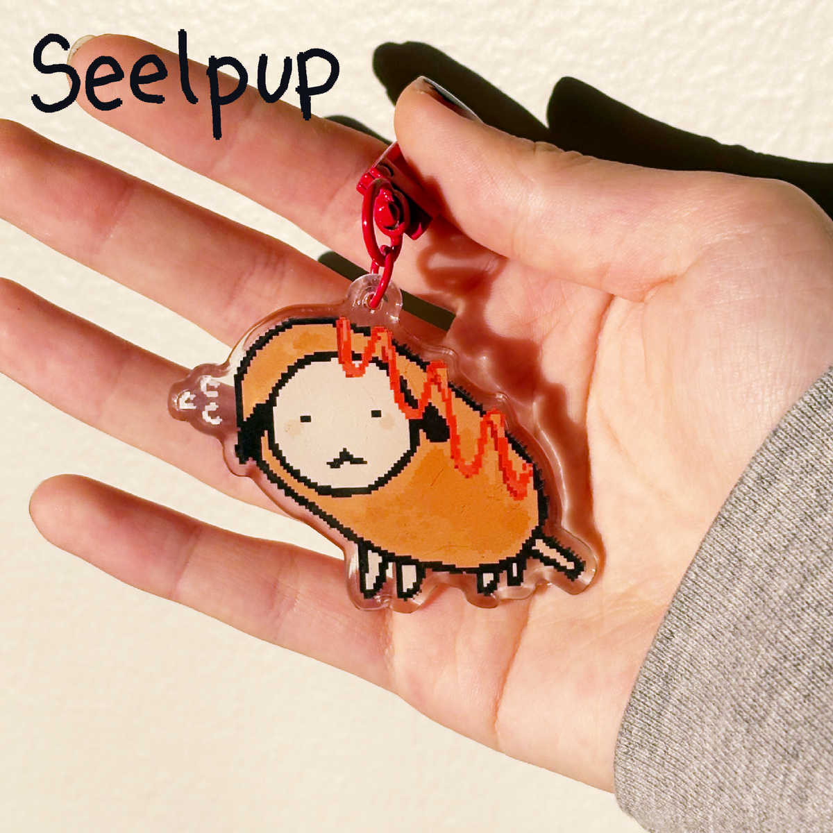 MYSTERY SEELPUP STREET FOOD KEYCHAIN