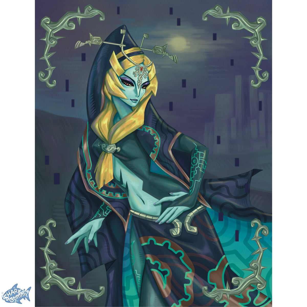 MIDNA TWILIGHT PRINCESS PRINT
