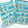 SHARK GUMMIES STICKER SHEET