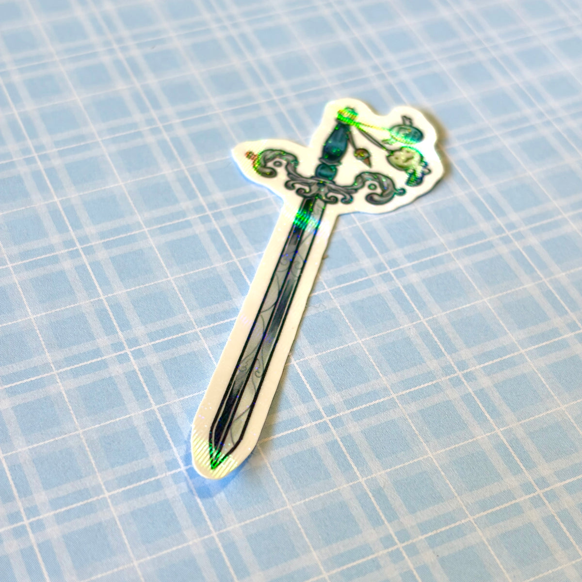 SWORD TRINKET HOLO STICKER