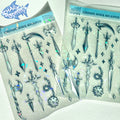 WEAPONS STICKER SHEET